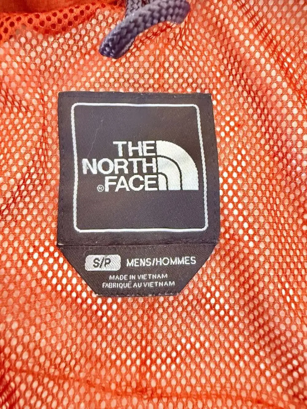The North Face HyVent Men's Orange Hooded Rain Jacket